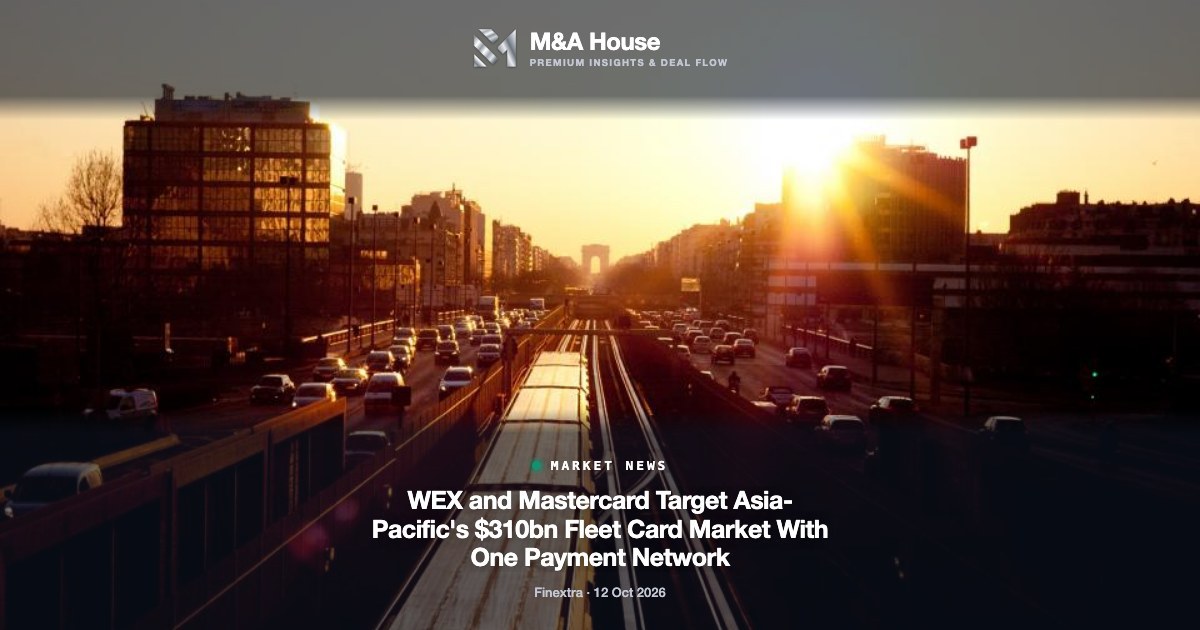 WEX and Mastercard Target Asia-Pacific's $310bn Fleet Card Market With One Payment Network